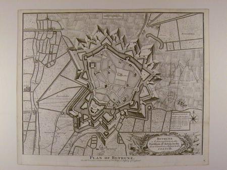 Plan of Bethune by Isaac Basire