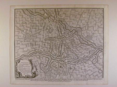 Plan of the Lines of Brabant Forced July 18, 1705 by the Army of the A by Isaac Basire