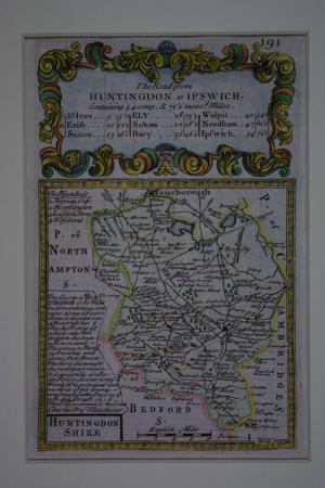 Huntingdonshire by John Owen / Emanuel Bowen