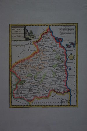 Northumberland Drawn from an actual survey by Thomas Kitchin
