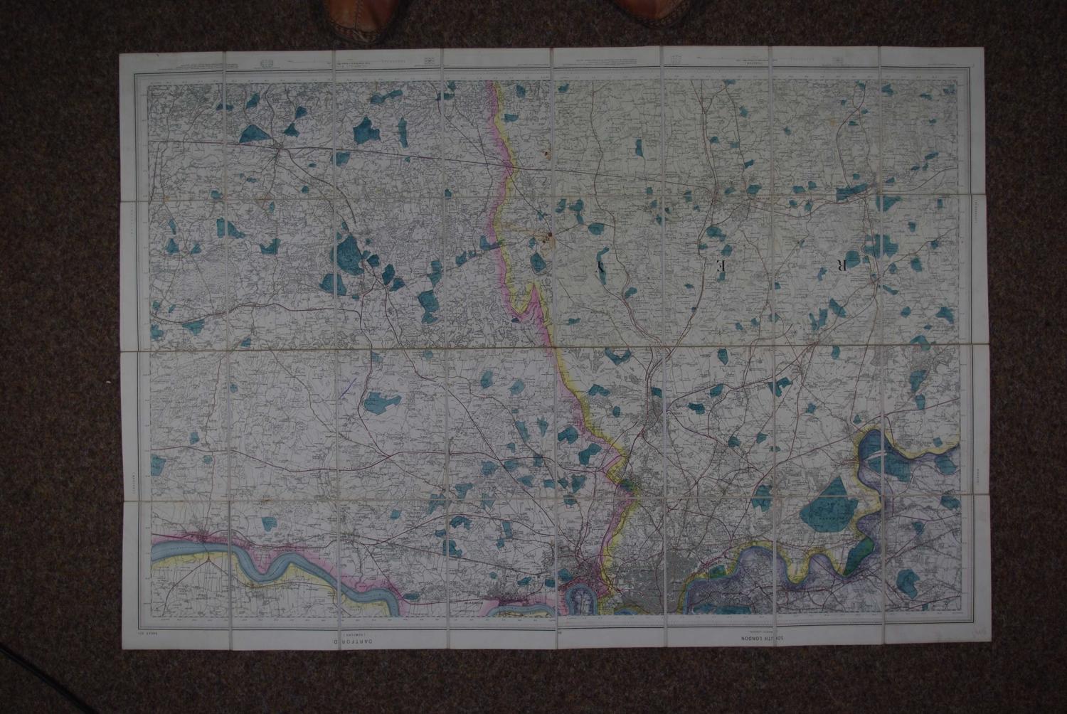 Ordnance Survey Map Sheet no 271 by Ordnance Survey - Colonel A.C. Coo