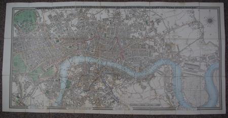 Cruchley's New Plan of London in Miniature 