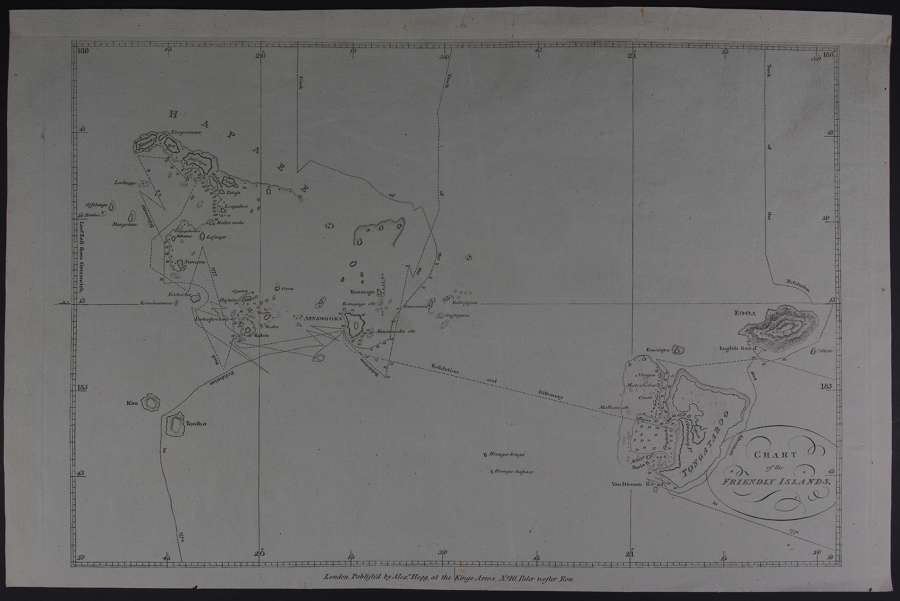 Chart of the Friendly Islands by ((Capt Cook) Alexander Hogg