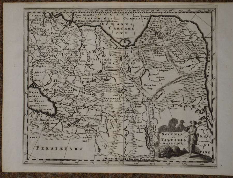 Scythia et Tartaria Asiatica by Philipp Cluver