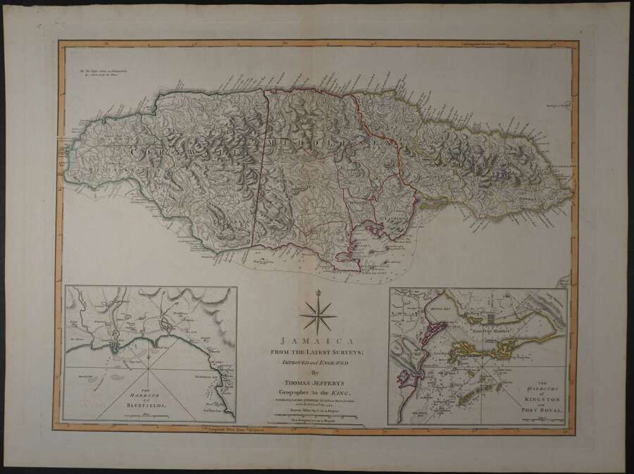 Jamaica by Thomas Jefferys