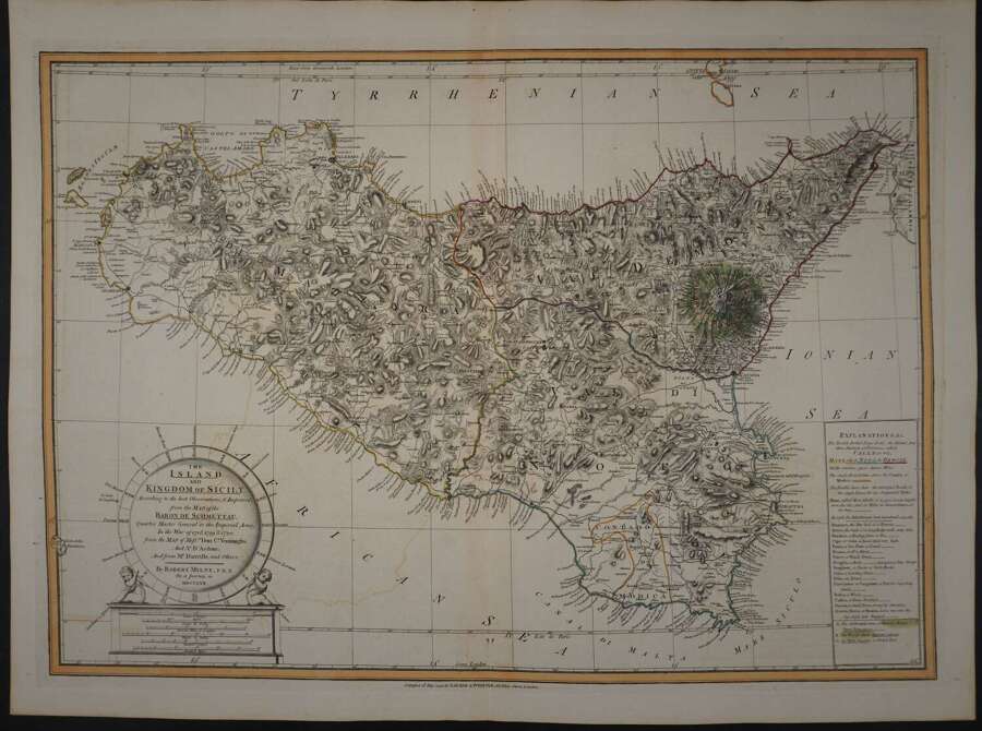 The Island and Kingdom of Sicily  by Robert Mylne
