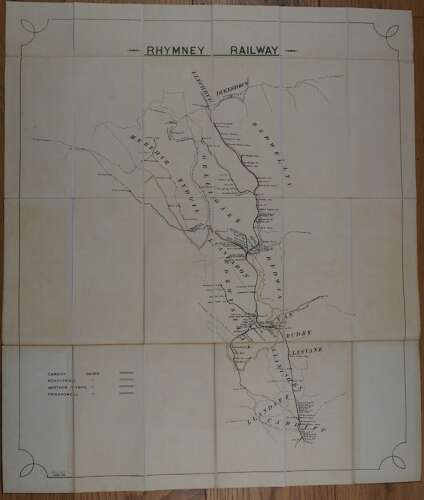 Rhymney Railway Rating Diagram May 1915