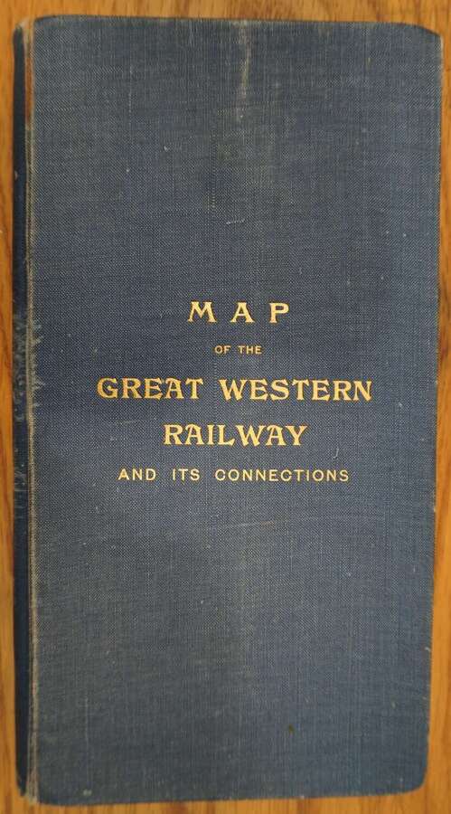 Map of the Great Western Railway and its Connections W & AK Johnston