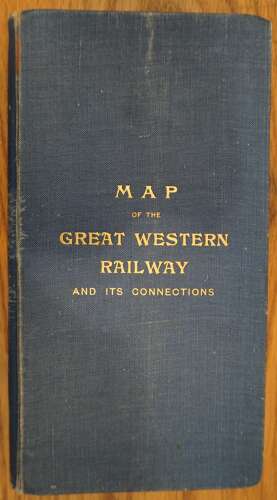 Map of the Great Western Railway and its Connections W & AK Johnston
