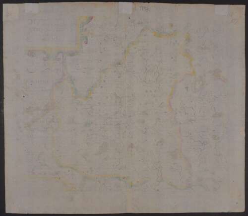 Brecknoc (Breconshire) by Christopher Saxton & Robert Vaughan